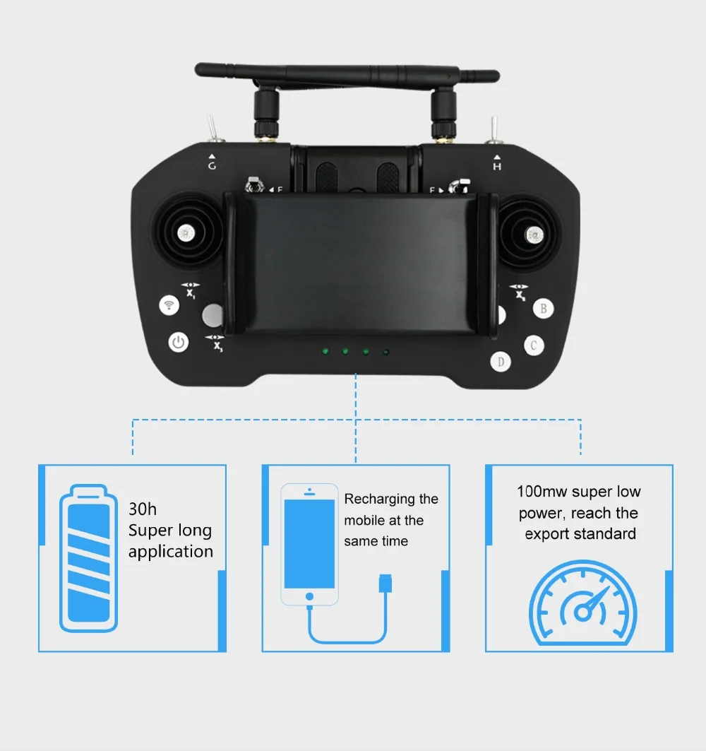 Multi-function remote control for plant protection UAV/Drone
