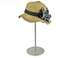 Hats Cap Display Rotating Rack Stainless Steel Hat Stand Matte Metal Hat Display Stand Rack