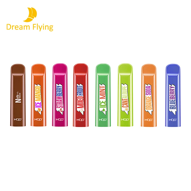 

Newest arrival disposable electronic cigarette from Dream Flying HQD CUVIE vape pen flovar is as good as Vgod Stig, N/a