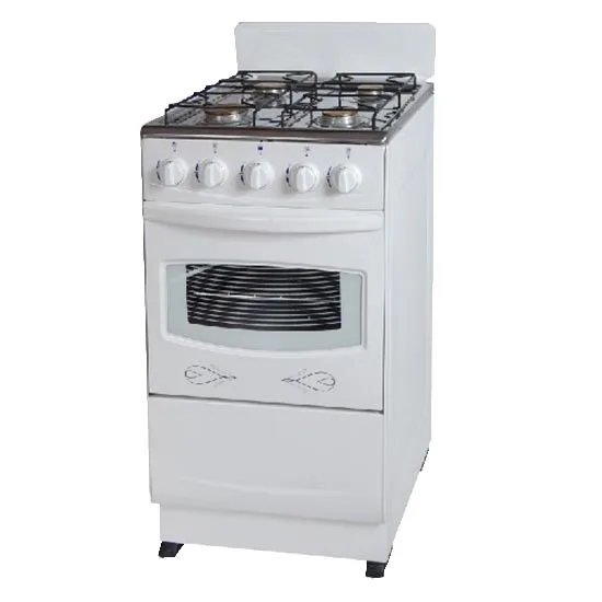 Gas Freestanding Cooker With 4 Burner 50l Glass Door Buy Gas