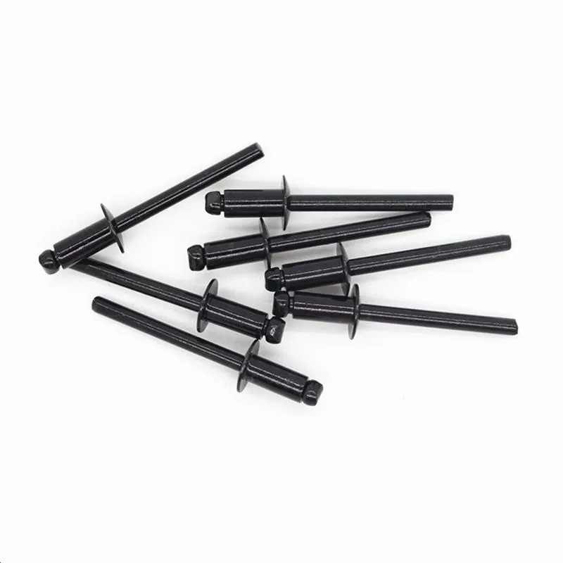 Robotex CNSA54BMP Color Blind Rivets - Aluminum/Steel 5-4, Black, 50 Pieces, Eco Pack, For DIY & Repair - View #3