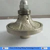Diamond tools of continuous concrete router bit for stone profiling machine