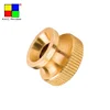 8mm Threaded Brass Ppr Insert Switch Gear Parts