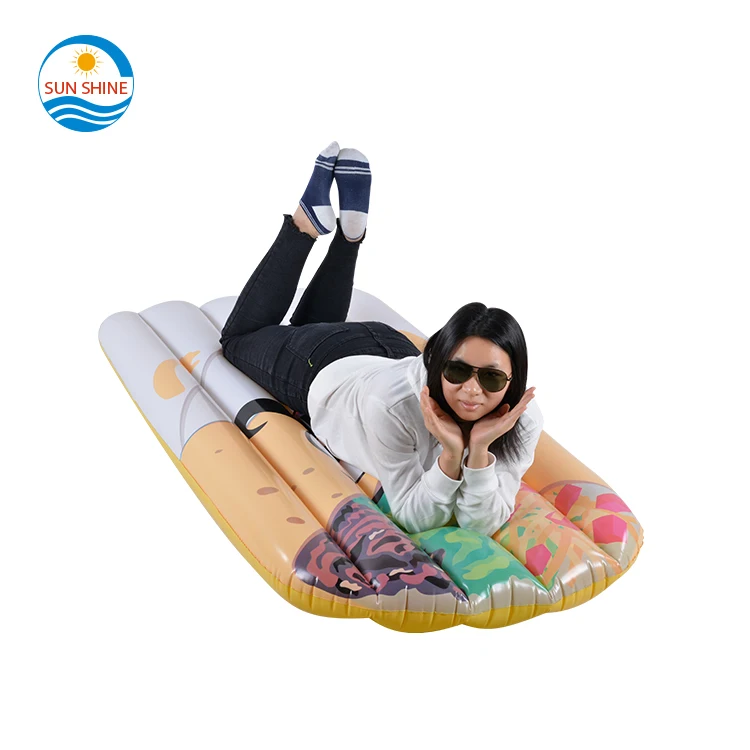Summer Holiday Party Adult kids Inflatable  Water Mattress 