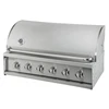 6 burner outdoor cooking equipment high power built in bbq gas grill