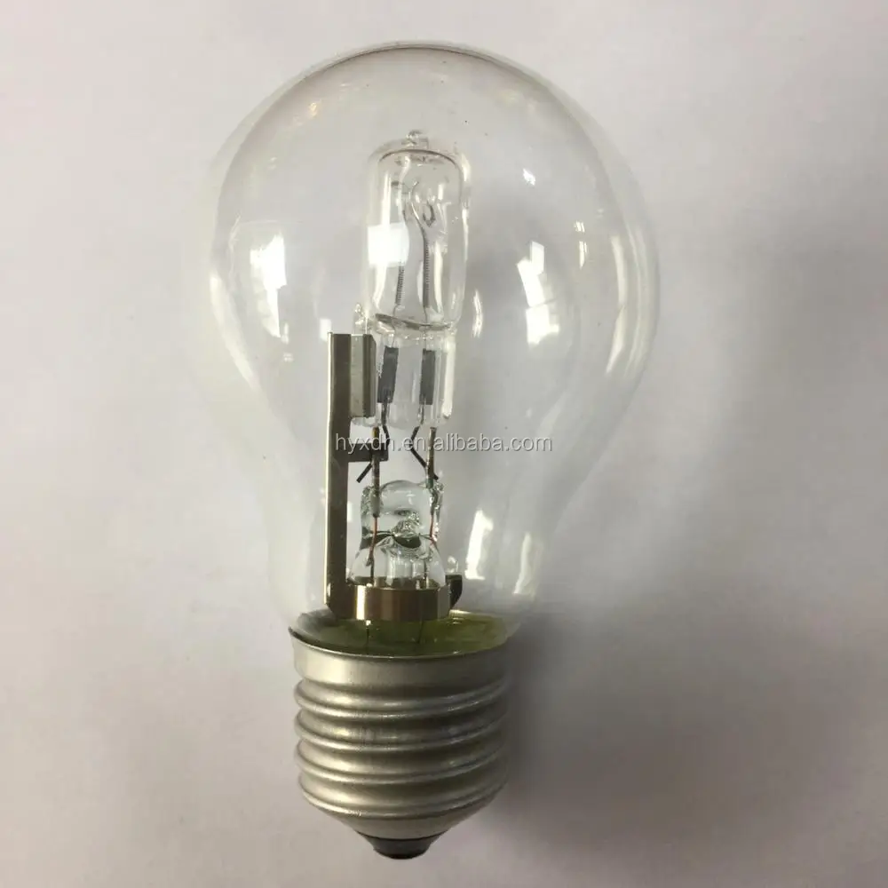 A55 E27 halogen bulb 42W 52W 100W halogen lamps