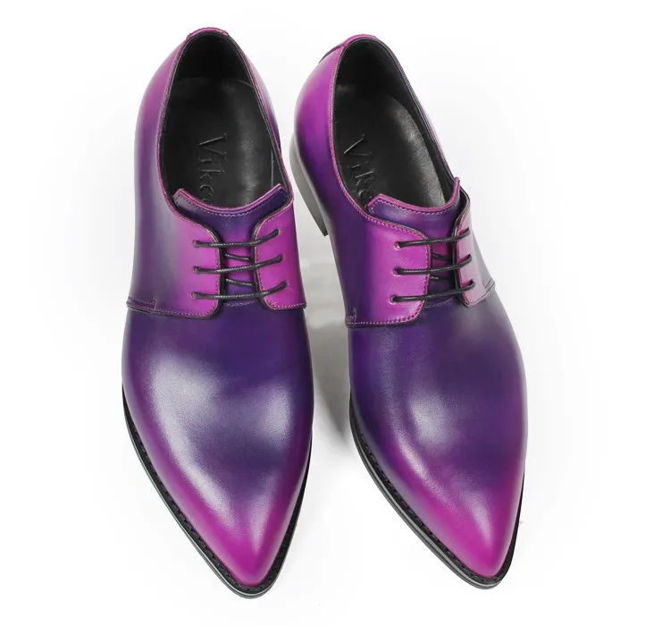 Vikeduo Hand Made American Style Ladies Leather Footwear Derby Shoe