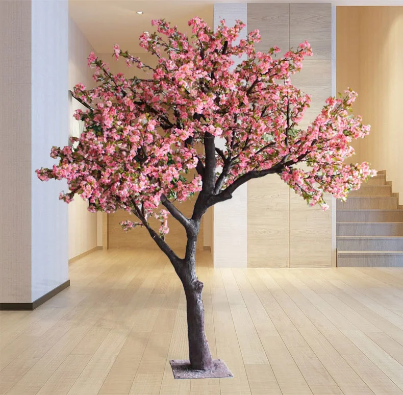 Customized 2.8m artificial cherry blossom tree in wedding decorations ...