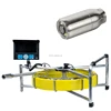 Self Leveling Pipe Inspection Camera Push Camera System With Meter Foot Counter Text Input