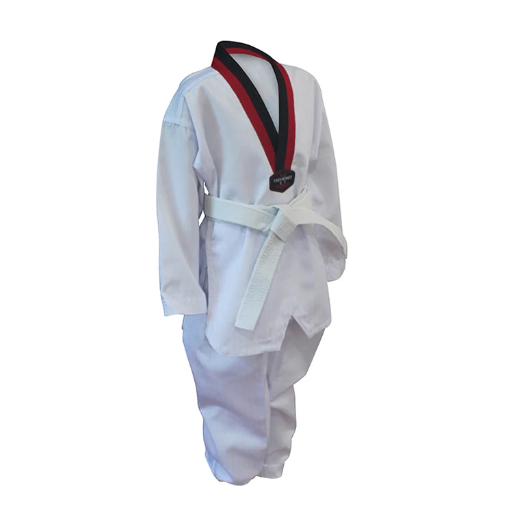 

woosung hot sale Comfortable and durable karate judo martial arts taekwondo uniform dobok
