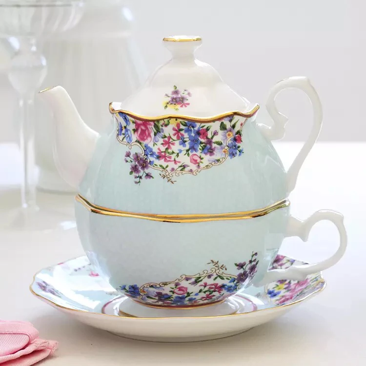 Luxury Unique Ceramic Tea Set In One Personalized Wholesale Tea For One