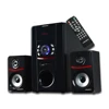 oem 2.1 multimedia speaker system with amplifier with usb sd fm bt