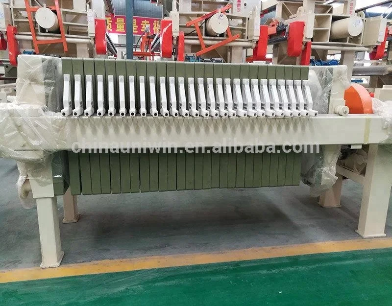 
Plate and Frame Press Filter for Wastewater Filtering 