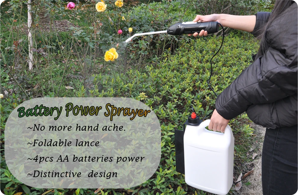 Original Patent Weeds Control Spray Small Battery Powered Handheld