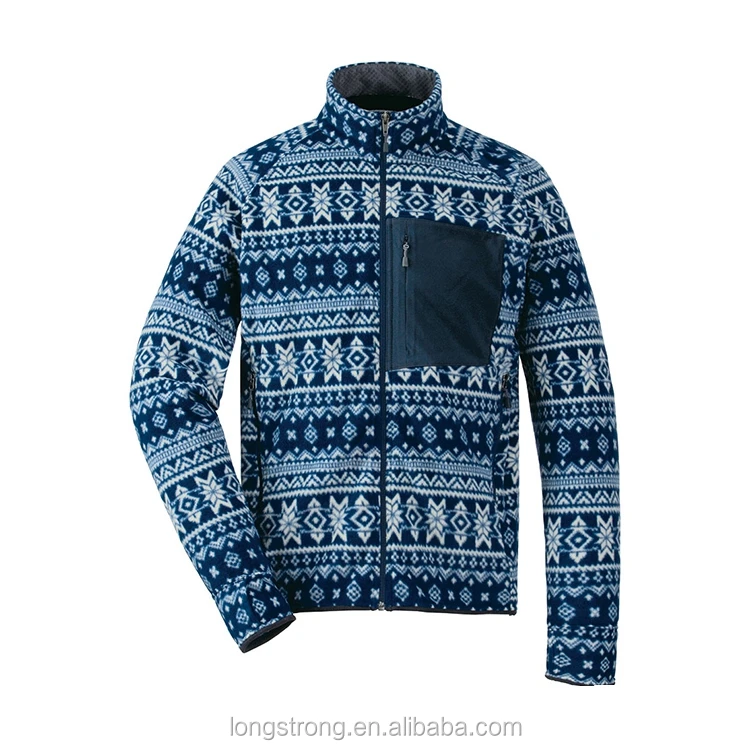 

LS4282017 new design hot sale fleece jacket men