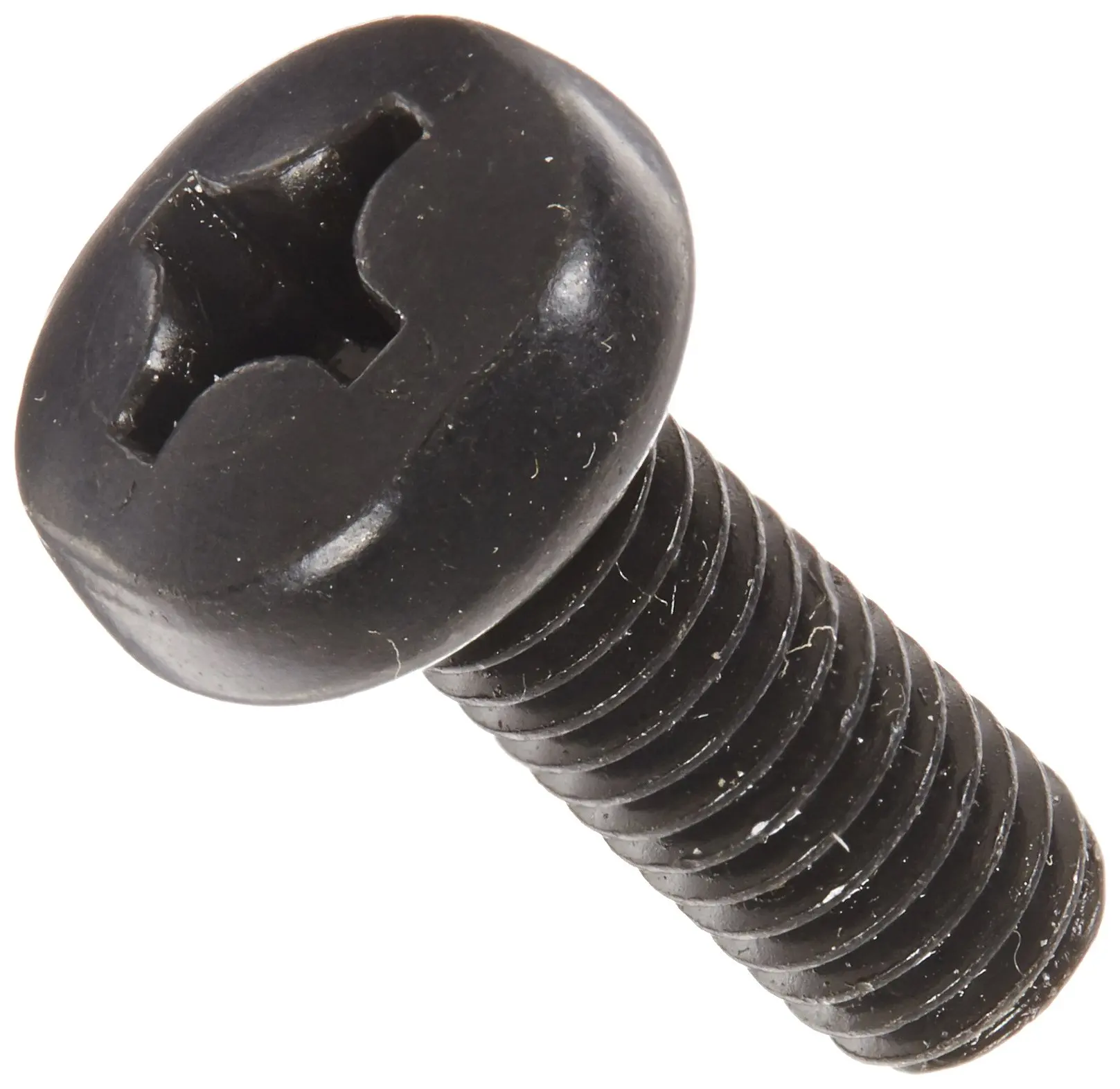 3-1//2 Length #2 Phillips Drive Fully Threaded Black Oxide Finish Meets ASME B18.6.3 3-1//2 Length Small Parts FSC08312PPSB #8-32 Thread Size Import Pack of 25 Steel Pan Head Machine Screw