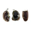 Nature Lace Agate Pendant for women necklace silver plated crazy lace agate wholesale jewelry charm