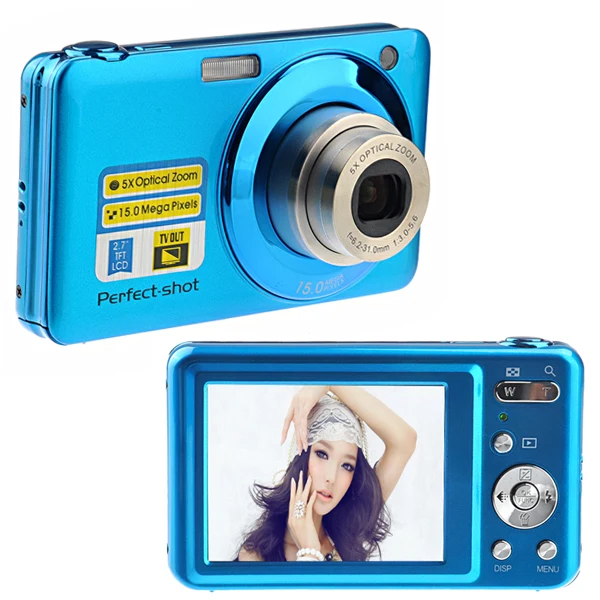 

DC-V600 mini 2.7 TFT Color LCD screen hd camera continuous shooting for gift mini video camera 8 x optical zoom digital camera