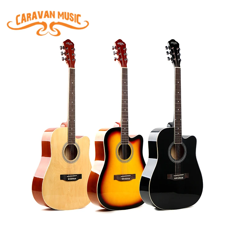 

Cheap Wholesale acoustic guitars made in China, N/bk/3ts