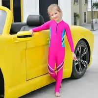 

Factory Sale Boy and Girl Long Sleeves One Piece full cover Swimsuit Swimwear