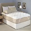 Elasticised Corners Mattress Cover Protector Quilted Fitted Bed Cover Sheet