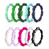 Premium Fashion Forward Stackable New Silicone Rubber Wedding Seal Ring