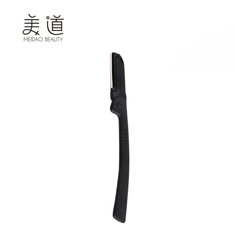 JiangXi Shaving Tool Facial Shave Facial Hair Remover Black Eyebrow Razor Trimmer with Disposable