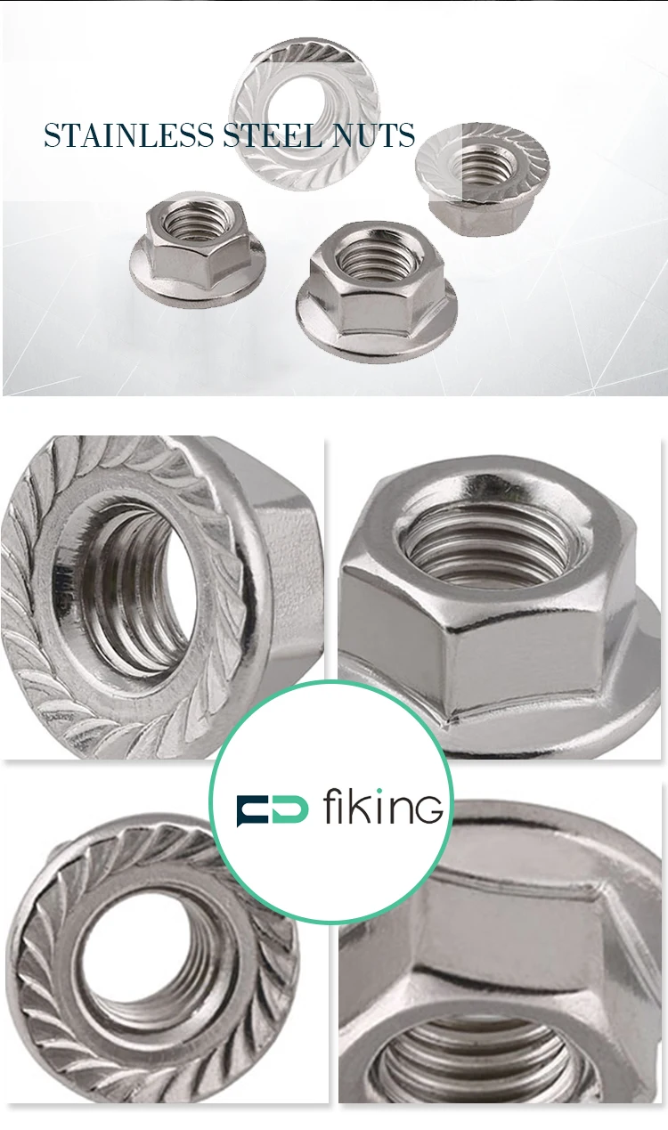 Professional Standard Stainless Steel Flange M15 Nut - Buy M15 Nut ...