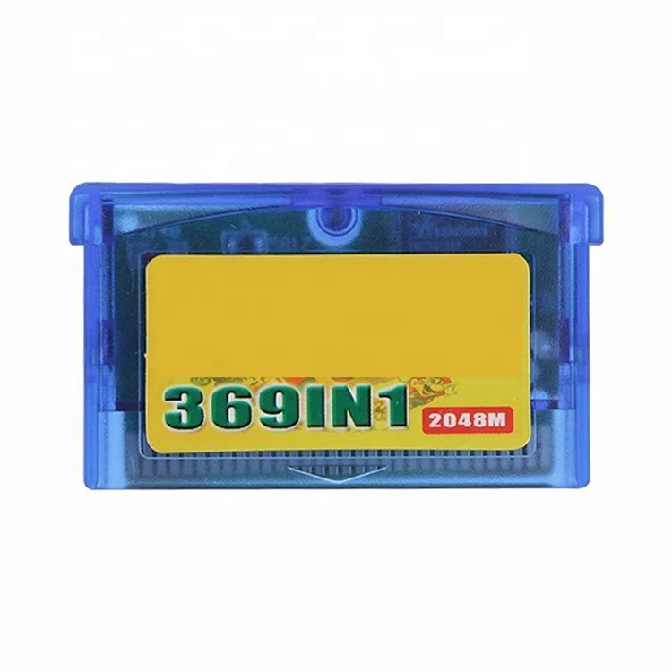 

For Nintendo GBA NDSL NDS GBA SP GBM Game Card Cartridge Multicart 369 in1 32 Bit