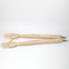 DL704 High quality female long arms Wooden arms hands three section 360 degree flexible joints wooden hand