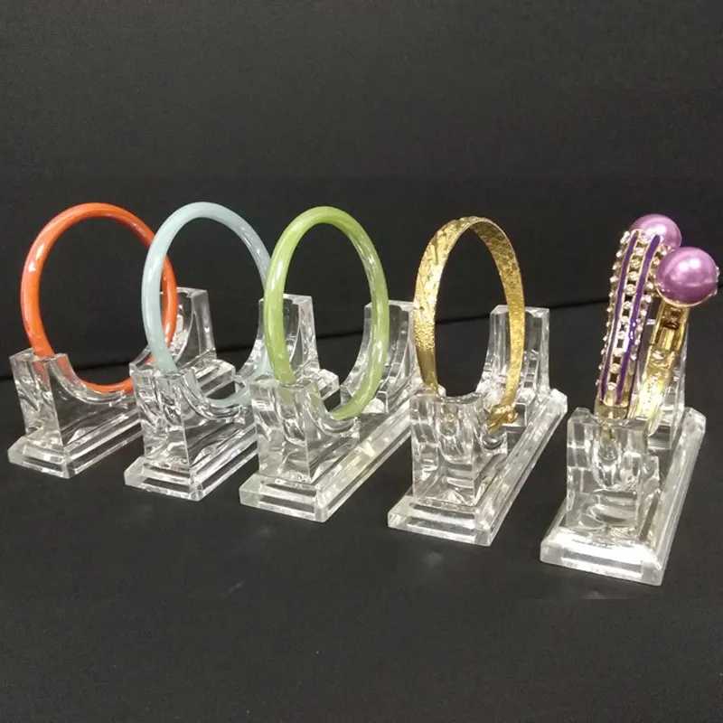 Wholesale New Arrival Acrylic Jewelry Display Rack Clear Bracelet