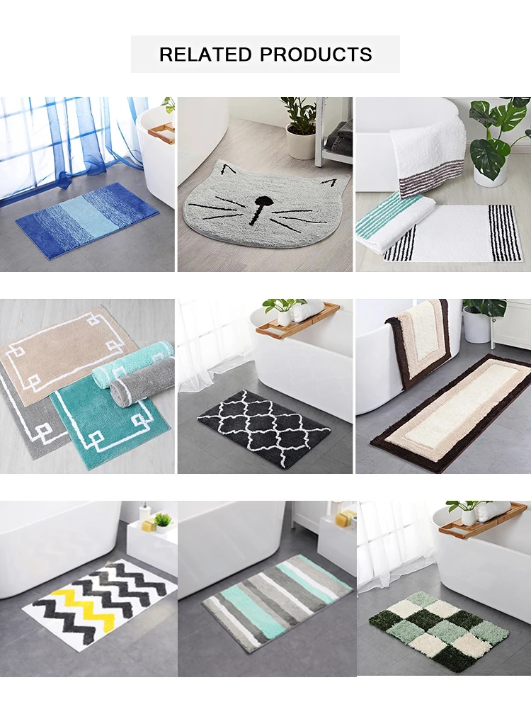 Anti Bacteria Square Bath Mat And Rugs With High Pile Toilet Mat Buy