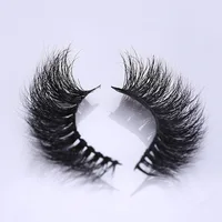 

1box natural long false eyelashes hand made full strip lashes 3d eyelashes mink 3d lashes