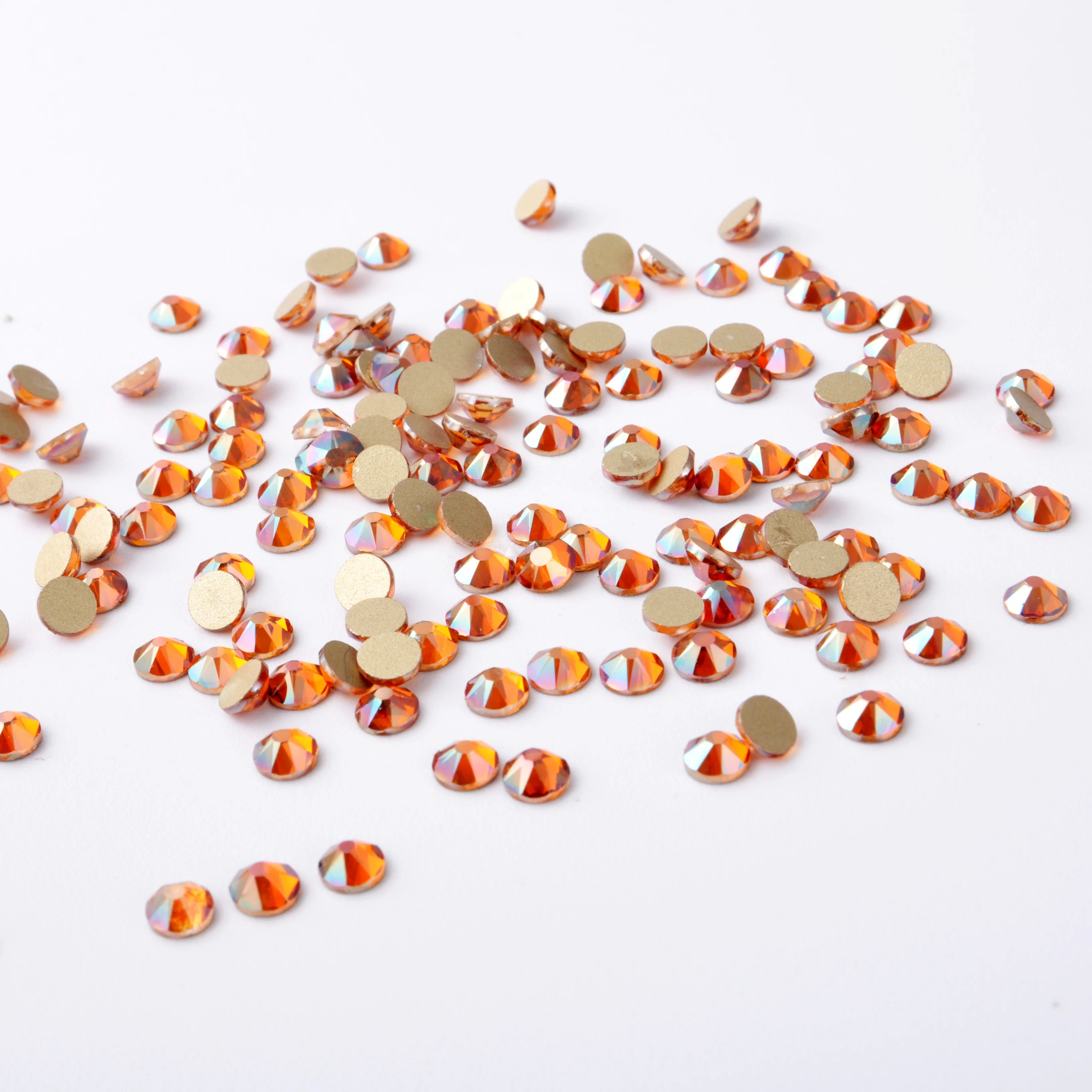 

Mutil Colors Non Hot Fix Flat Back Rhinestone For Nails