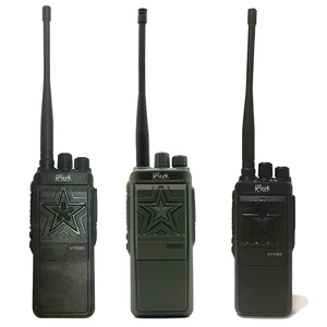 SYY063 long distance Military green walkie talkie 10 km range 10w two way radio