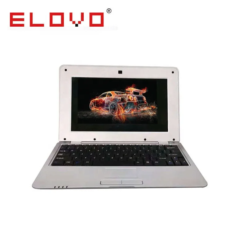 

World cheapest laptop and 10 inch mini pc notebook computer for students free shipping, Black white pink blue green silver