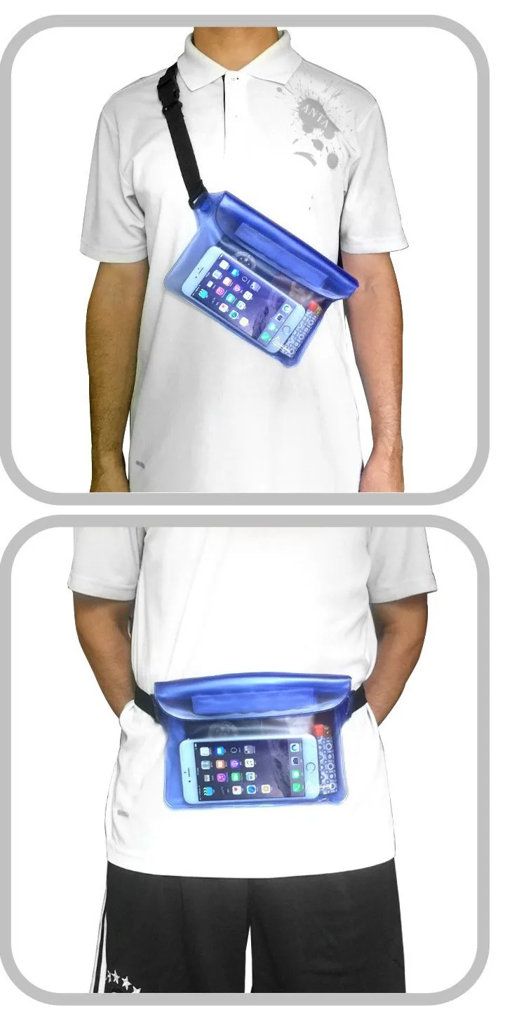 Waterproof Pouch Waterproof Fanny Pack Dry Perfect For Boating Swimming