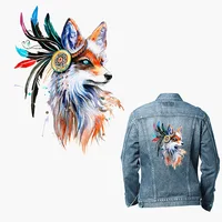 

Animal Stickers on Clothes Iron on Patches for Clothing DIY Badges Heat Transfer Stranger Things for T-shirts Applique Wholesale