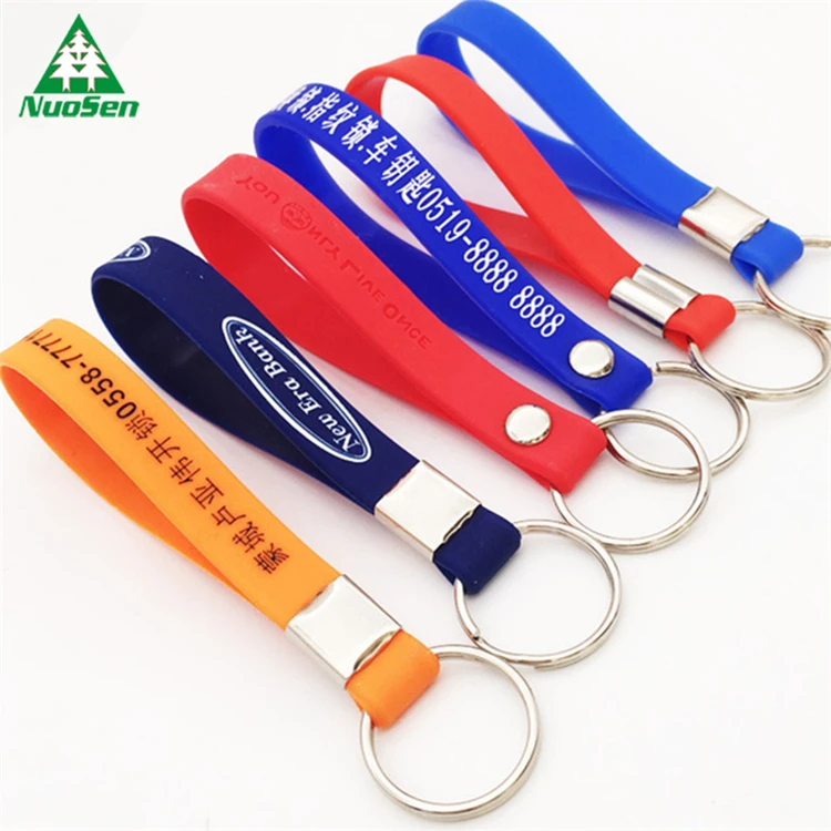 Silicone Band Key Chain For Key Keychain Made Of Silicone Buy