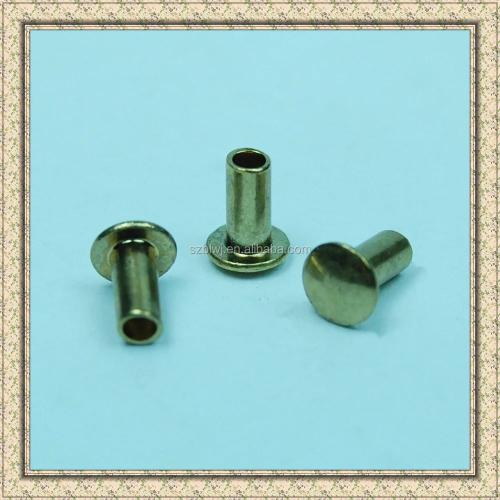 Nickle Plate Tubular Rivet Rivet,Hot Sale Flat Semi Tubular Rivet Buy