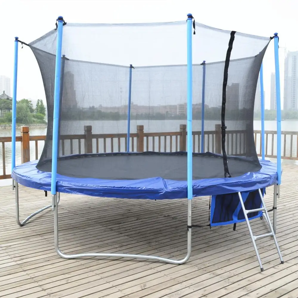 
16FT playground trampoline gymnastic big outdoor fitness trampolin 16 