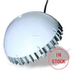dmx512 120mm aluminum base and transparent cover dream color led point lights for decoration
