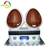 9D Dynamic Effects 3 Seats Egg Design Amusement Equipment 5D 6D 7D 9D Xd