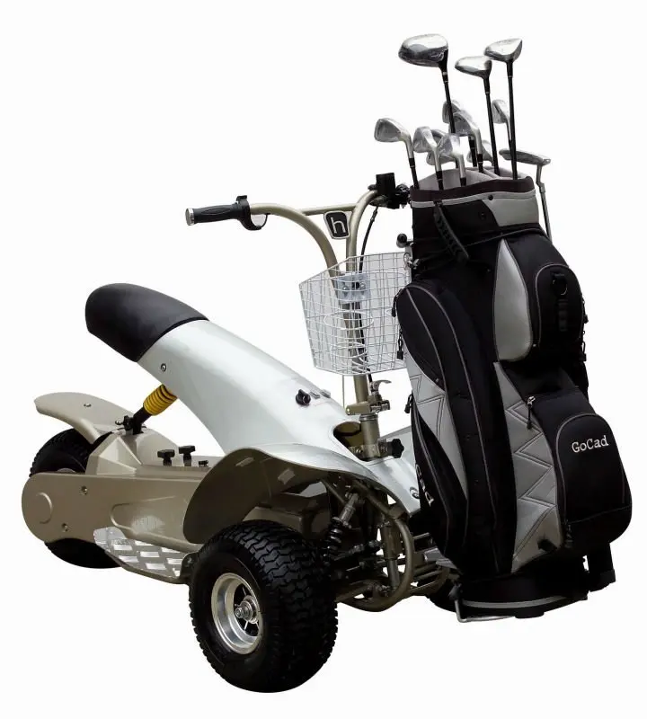 folding golf buggy