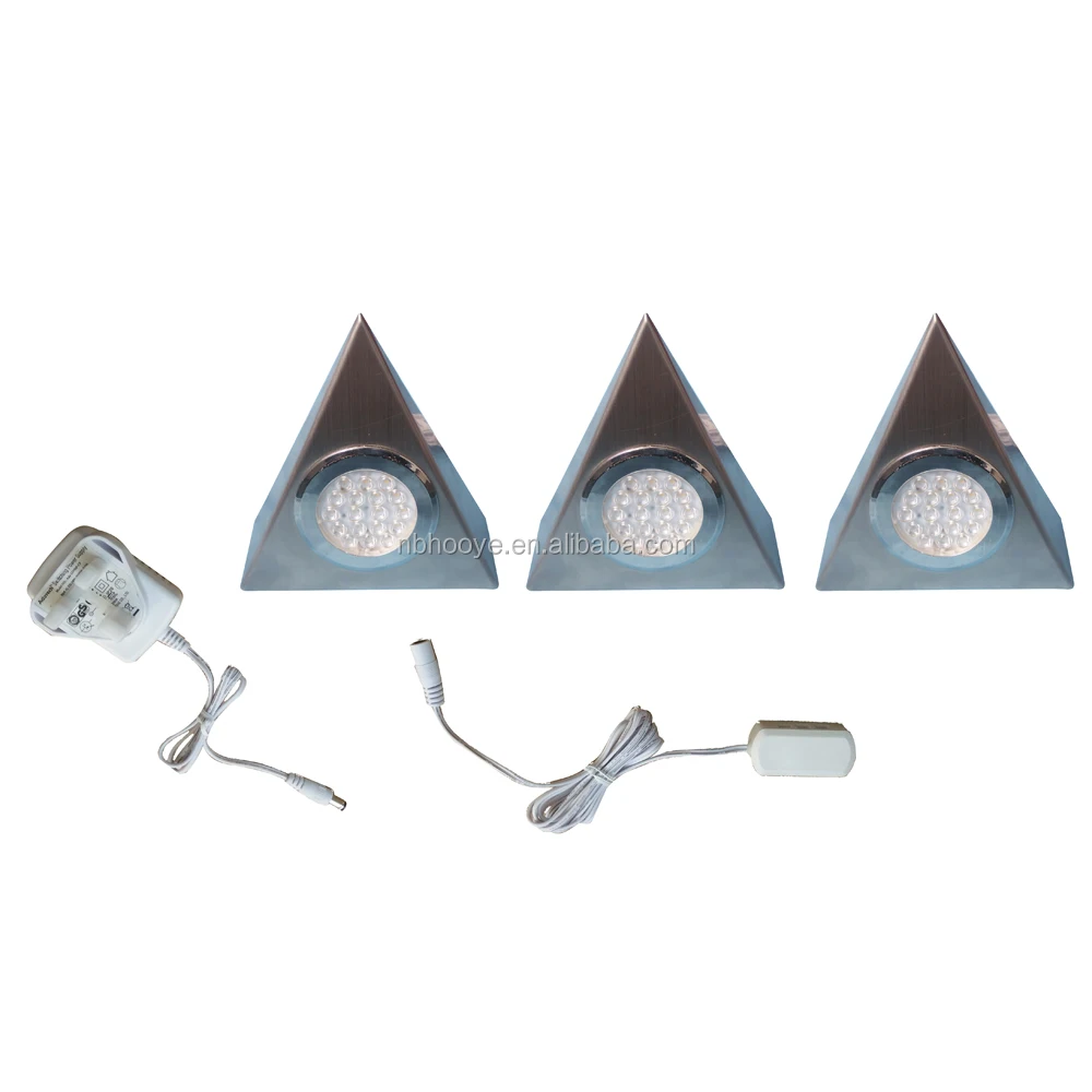DC12V Triangle Stainless steel 5W LED Kitchen Light