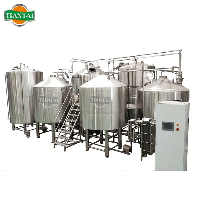 1000L 3 vessel brewing system shandong tiantai beer equipment, View 3