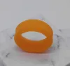 Engraved Silicone nurse Rings for Men, Elegant, Affordable 8mm Silicone Rubber Wedding Bands, Brushed Top Beveled Edges