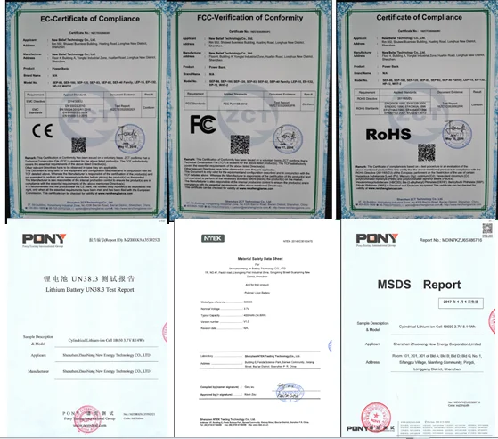 4 USB Ports power bank