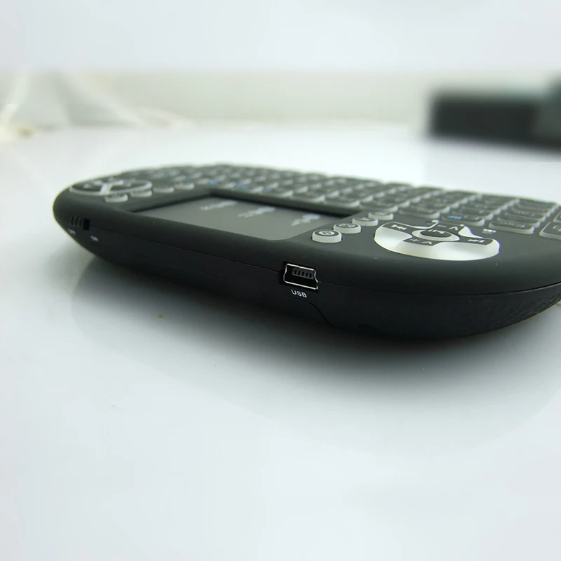 I8 Air Mouse with 3 colors Backlit 2.4G Mini Wireless Keyboard Touchpad Remote Control for Android TV BOX Tablet PC