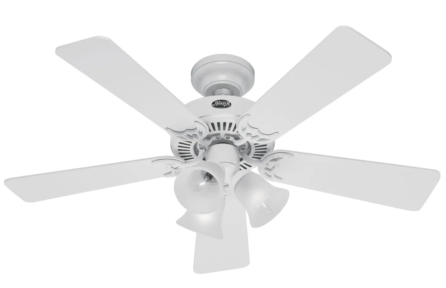 Buy Hunter 51010 Southern Breeze 42 Inch White Ceiling Fan With